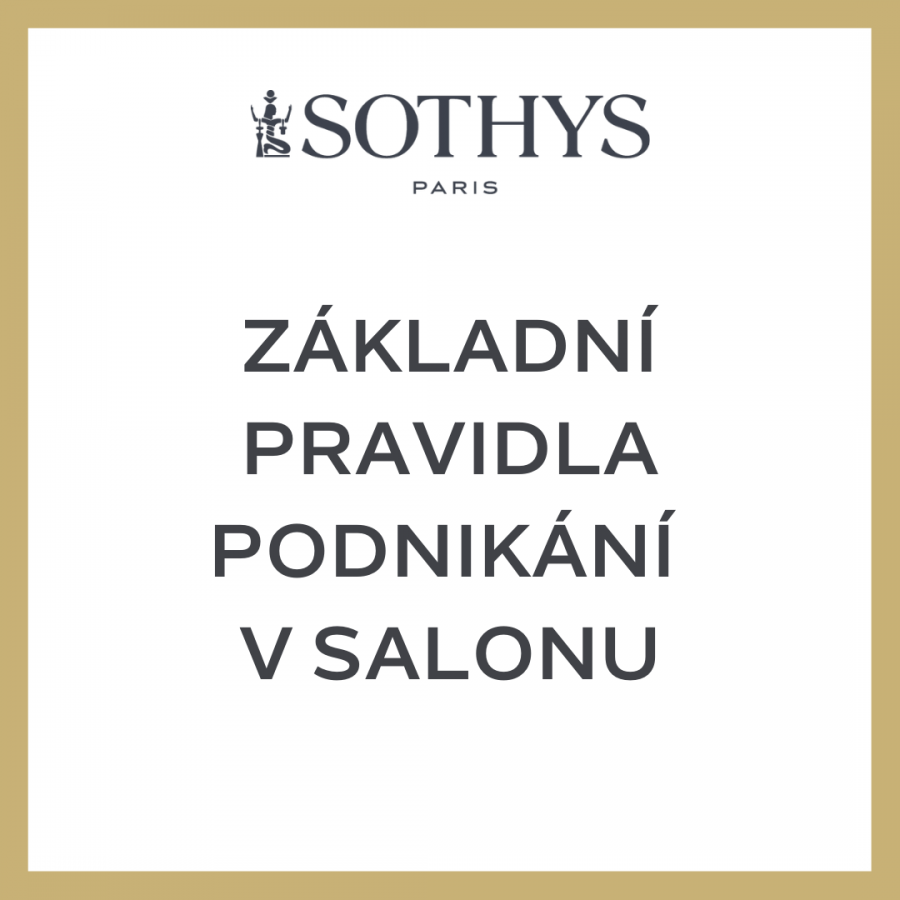 Základní pravidla podnikání v salonu